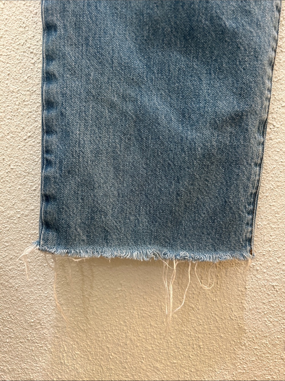 FRAME Le Jane Crop Raw Fray Jean Size 25 - Picture 7 of 16